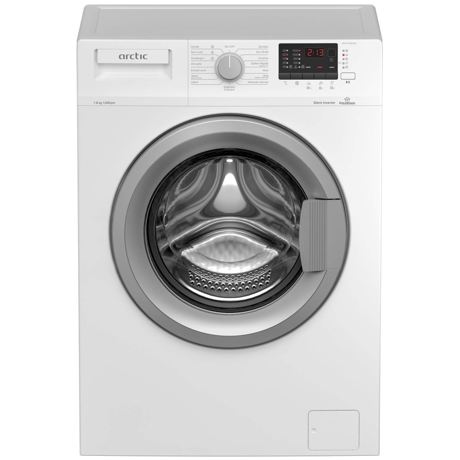 Masina de spalat rufe Arctic APL61224XLW3, 6 kg, 1200 rpm, Display, Silent inverter, Clasa D, Slim, Alb