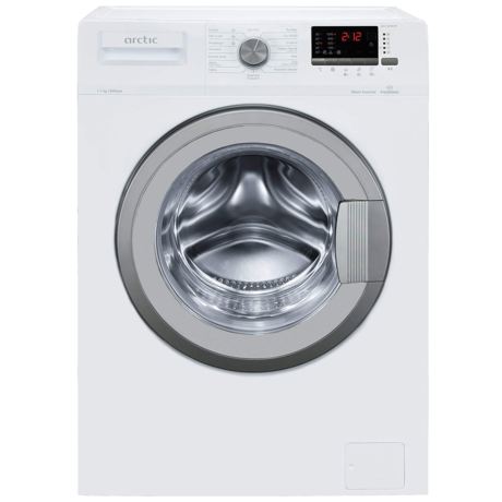 Masina de spalat rufe Arctic APL71024XLW3, 7 kg, 1000 rpm, Display, Silent inverter, Clasa D, Slim, Alb