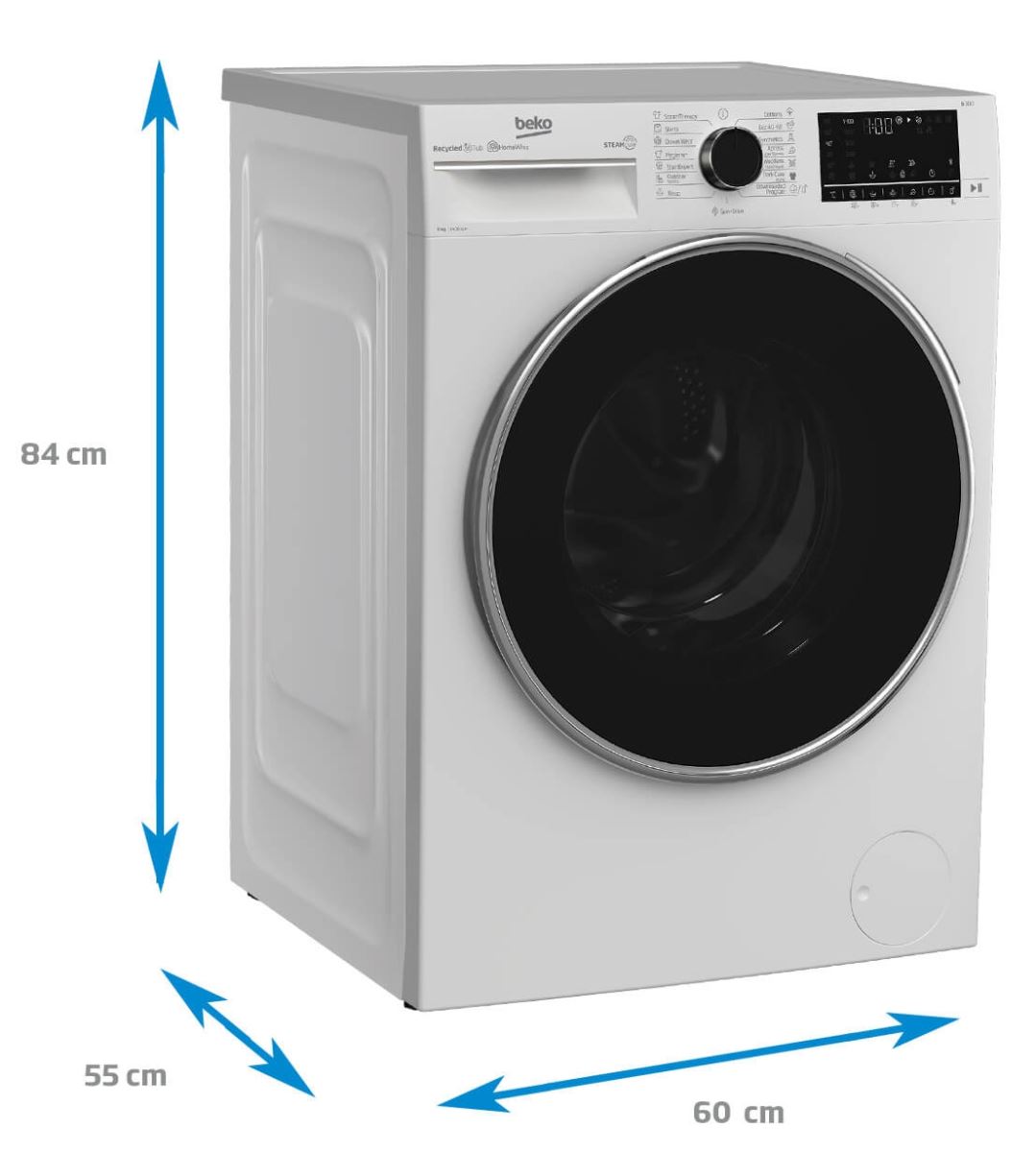 Masina de spalat rufe Beko B3WFU584110W