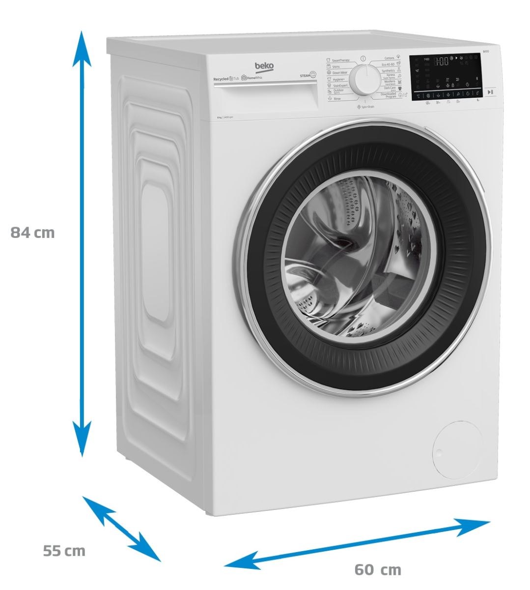 Masina de spalat rufe Beko B5WFU78435WB