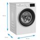 Masina de spalat rufe Beko B5WFU78435WB