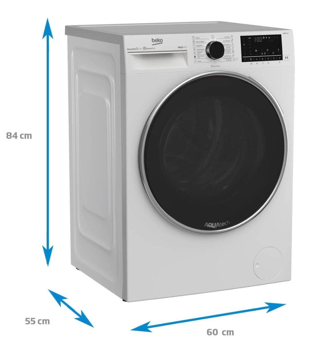Masina de spalat rufe Beko B5WFU79418WB