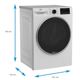Masina de spalat rufe Beko B5WFU79418WB